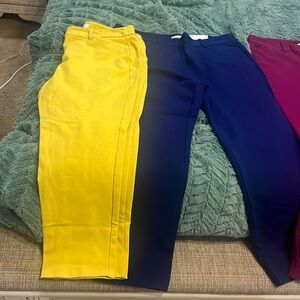 Jcpenny brand new dress pants 3 pairs with tags never worn one pair worn once
